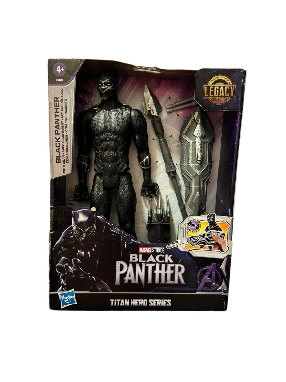 Black Panther: Legacy Collection Titan Hero Series Action Figure 12", Avengers